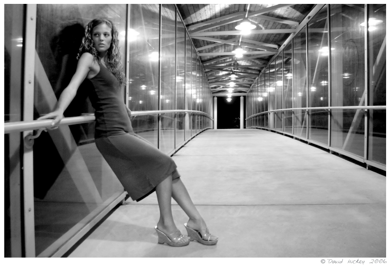 Hillary BW04 Model: Hillary  Location: Radnor Train Station, Radnor, PA  MUA: By Model Lighting: Ambient